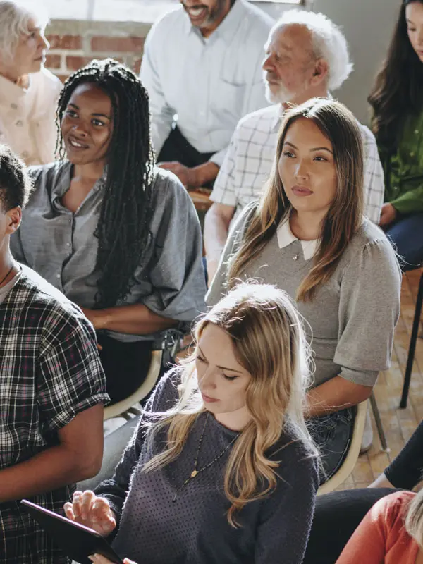 Step into a respectful space where people learn, listen, and speak with dignity.
